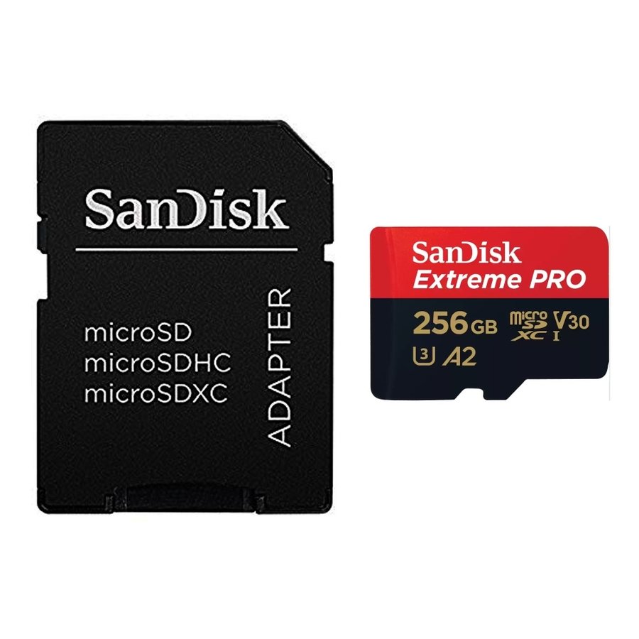 کارت حافظه SDSQXCU سن دیسک مدل Extreme Pro 4k استاندارد UHS-I سرعت 200MBps ظرفیت 256 گیگابایت